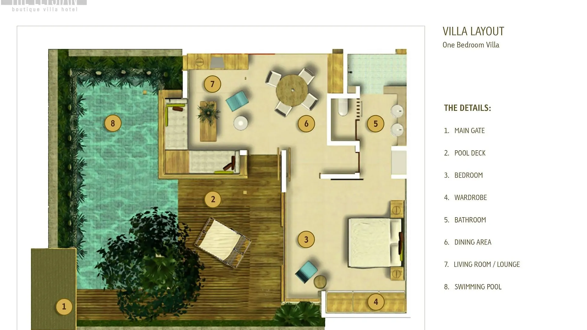 The Elysian Boutique Villa Hotel Seminyak